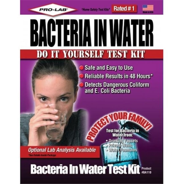 Pro-Lab Incorporated Pro-lab Incorporated Bacteria In Water Test Kit BA110 BA110 - main